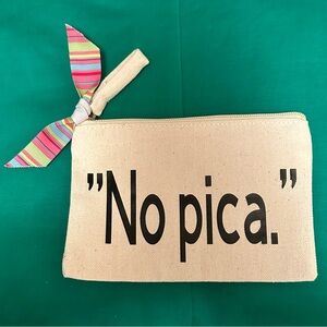 Handmade Cosmetic Bags with Slogans